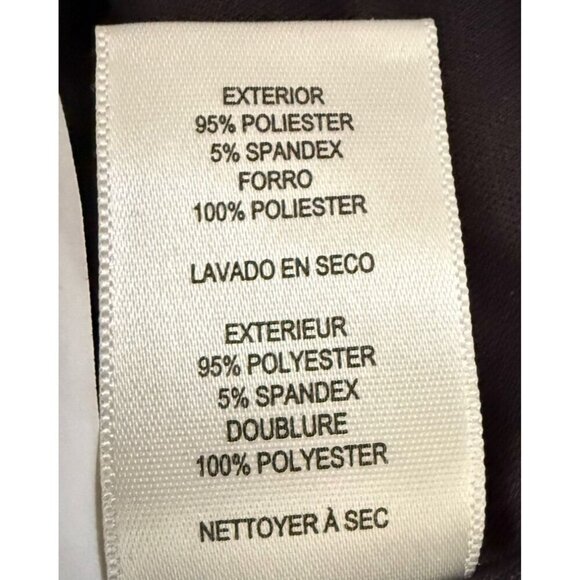 Eliza J Womens Black Bow Detail One Shoulder Scuba Crepe Cocktail Dress Sz 6 New - Picture 7 of 8